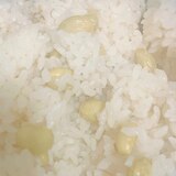 ほかほか！ダシで炊く枝豆ご飯